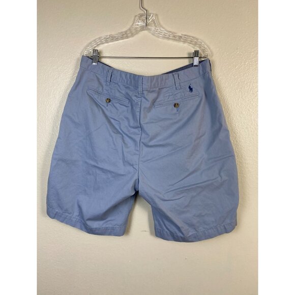 Polo Ralph Lauren Mens Relaxed Fit Light Blue Chino Shorts Size 40 Golf Summer - Picture 16 of 16